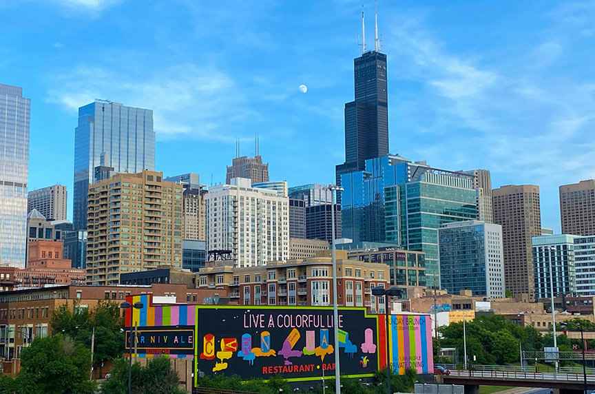 Chicago's West Loop neighborhood.